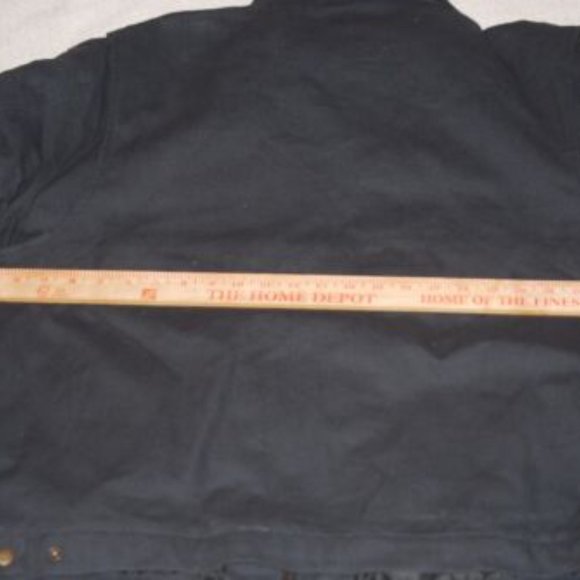 2022 NFL DENVER BRONCOS "DB WORKWEAR" WORKMAN JACKET MED HEAVY CANVAS BLUE - Picture 11 of 12